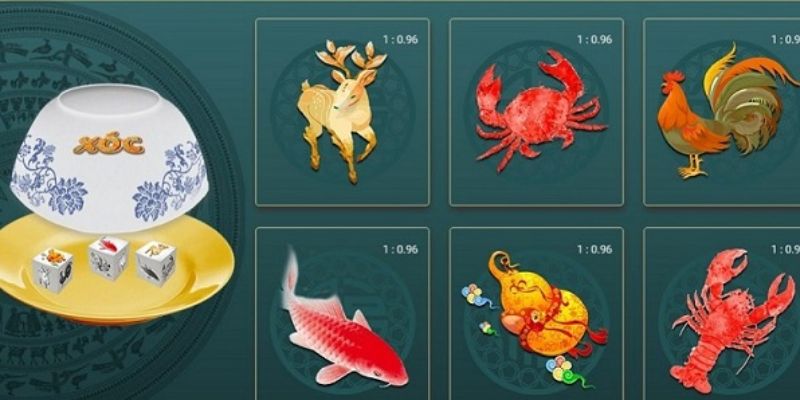 Hướng dẫn chơi bầu cua tôm cá 